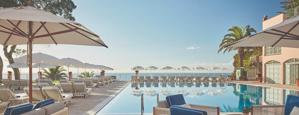 Rejser til Portugal, Madeira, Belmond Reid's Palace, pool lounge
