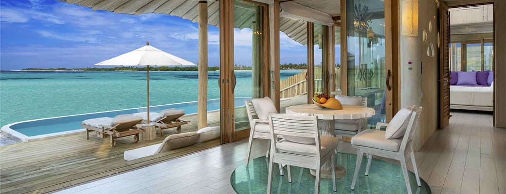 Maldiverne Soneva Jani Living Room