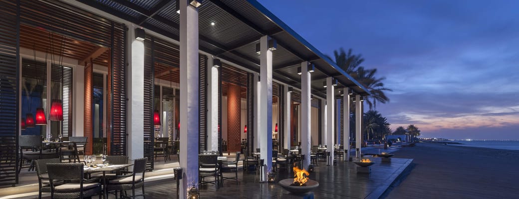 The Beach Restaurant The Chedi Oman