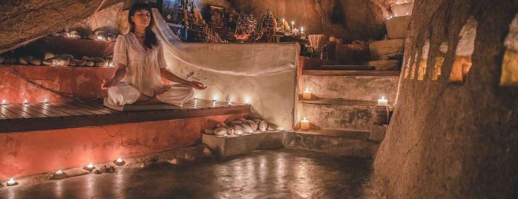 Thailand, Koh Samui, Kamalaya Koh Samui, Arjan Grotte