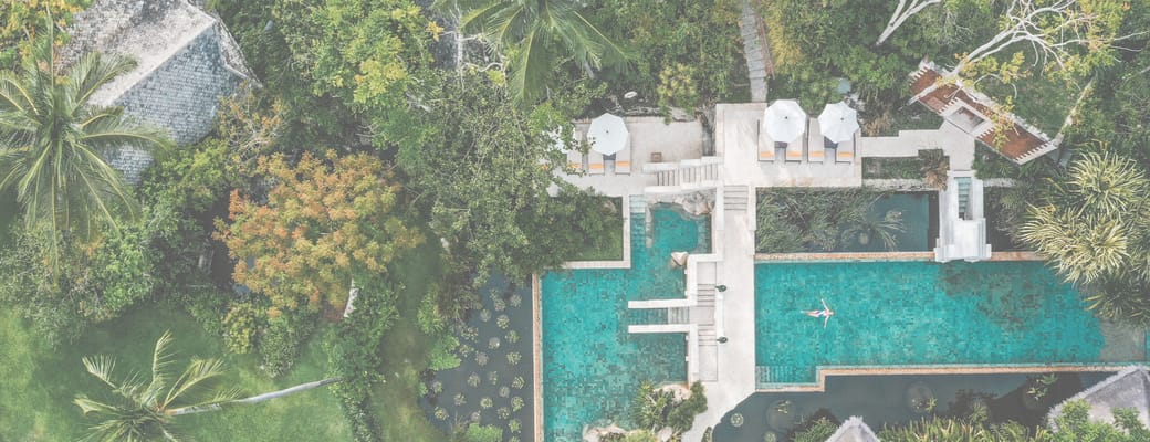 Thailand, Koh Samui, Kamalaya Koh Samui, Pool Omr&aring;de