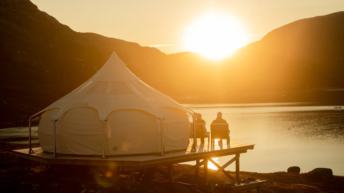 Grønlands hovedstad og glamping ved isfjorden