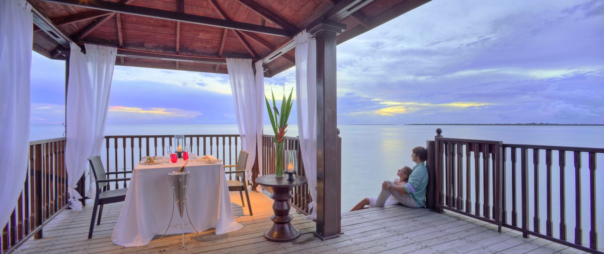 Poolvilla og gourmet på The Residence Zanzibar