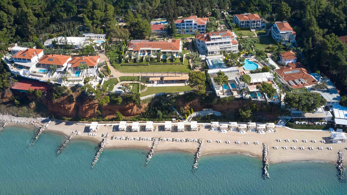 Eksklusivt strandhotel og gourmetforkælelse
