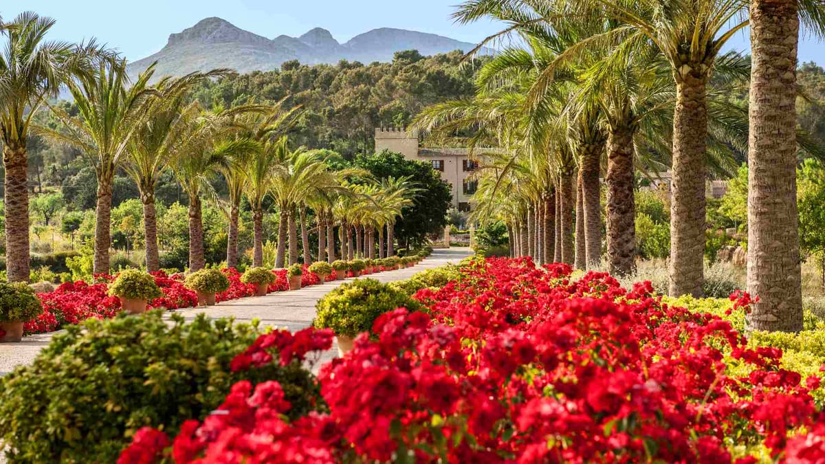 Fredfyldt slotsophold på Mallorca