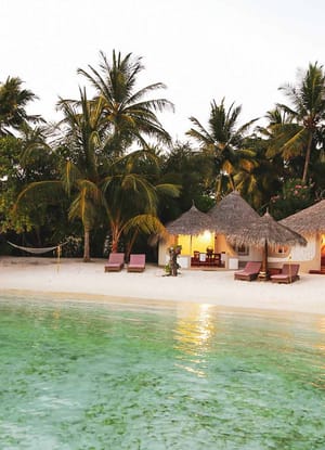 maldiverne nika island beach villa