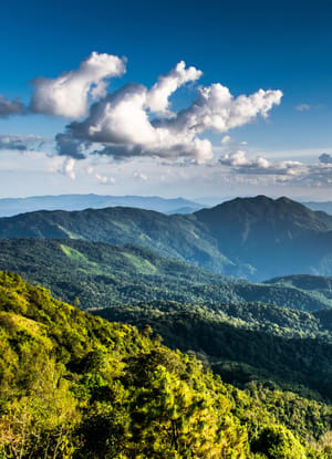 Thailand nord chiang mai doi inthanon the mountain view point