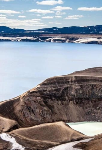 Island Nordisland Mývatn midt islands hoejland udflugt vulkan Askja