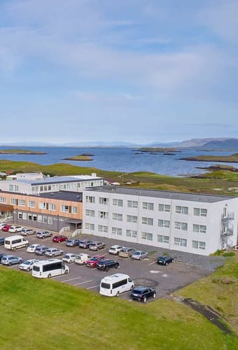 Island stykkisholmur fosshotel exterior