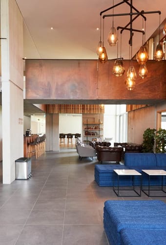 Rejser til Island, Reykholt, Fosshotel Reykholt, lobby