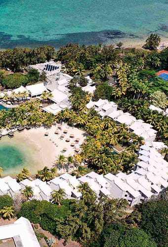 Dronebillede af Paradise Cove Boutique Hotel