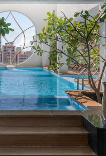 Cambodia, Phnom Penh, Katari Hotel, Swimming Pool