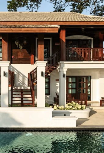 Thailand, Chiang Mai, Na Nirand Romantic Boutique Resort, Mainnbuilding