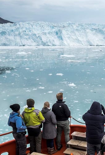 Gr&oslash;nland Ilulissat, Eqi, Gletsjer, K&aelig;lvende Br&aelig;, Diskobugten, Natur, Udflugt