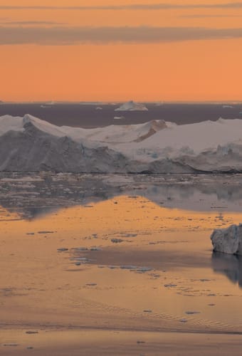 Grønland Ilulissat Udflugt Isfjorden, Isbjerge, Diskobugten, Natur, Båd