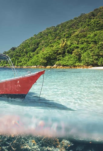 Malaysia perhentian islands baad vand koraller