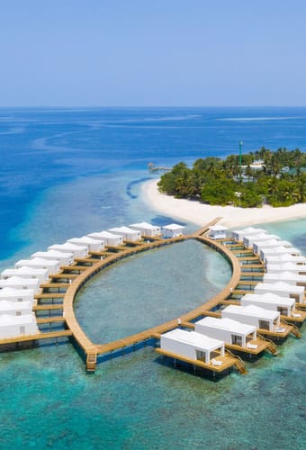 Rejser til Maldiverne, Sandies Bathala Resort, udsigt