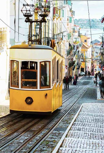 Sporvogn i Lissabon