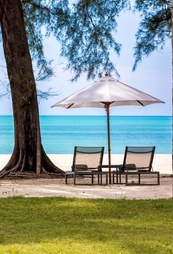 Thailand, Khao Lak, Outrigger Khao Lak Beach Resort, Beach View