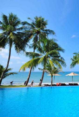 Thailand, Koh Chang, KC Grande Beach Resort & Spa, Pool View