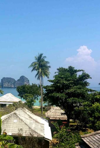 Thailand, Koh Ngai, Thanya Beach Resort, Udsigt Resort