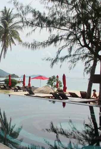 Thailand, Koh Lipe, Idyllic Concept Resort, Pool View