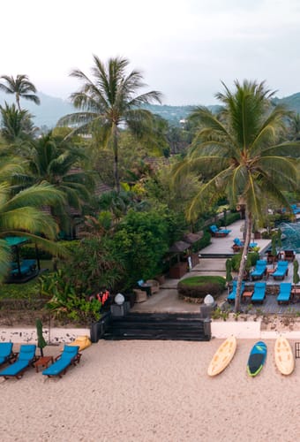 Thailand, Koh Samui, Bo Phut Resort, Strand Udsigt