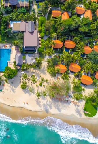 Thailand, Koh Samui, New Star Beach Resort, Resort Udsigt