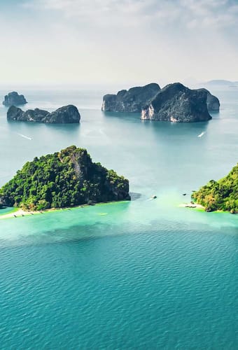 Thailand phuket koh yao noi tropiske oeer filter