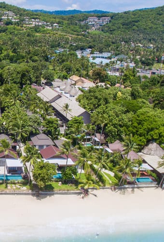Thailand, Koh Samui, Peace Resort Samui, Udsigt Resort