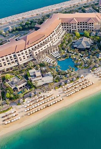 Dubai Sofitel Dubai The Palm Resort & Spa Resort set fra Toppen Drone