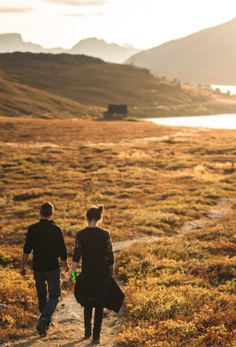 Gr&oslash;nland, Vandretur, Kapisillit, Natur, FJelde, Bjerge