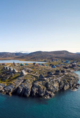 Gr&oslash;nland Ilimanaq Lodge Ilimanaq, Restaurant KOKS, Gourmet, Gastronom, Udsigt