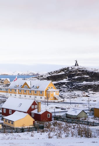 Gr&oslash;nland, Nuuk, Old town