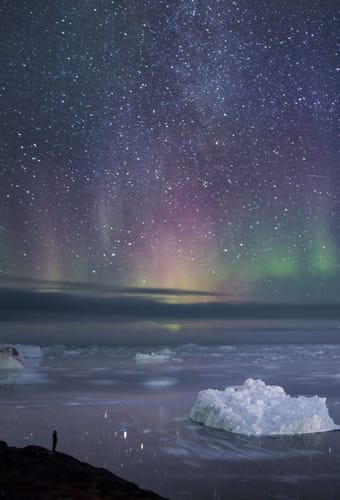 sermermiut i nordlys