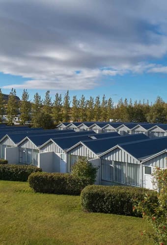 Rejser til Island, Sydisland, Hotel Fludir, udenfor