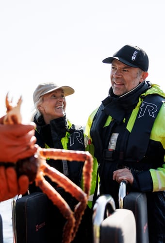 Norge Havila Kystruten Kirkenes Excursion King Crab Fishing In Rib