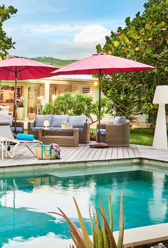 Reunion Hotel Villa De La Plage Swimmingpool La Saline Les Bains