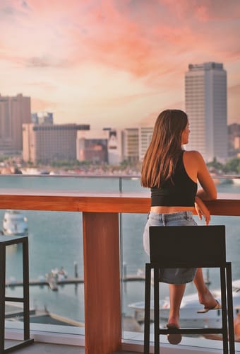 sol sky bar view