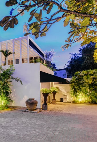 Sri Lanka Colombo Lake Lodge Exterior Aftenlys