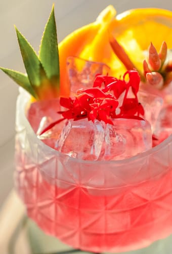 Mauritius Sugar Beach Citronellas Drink