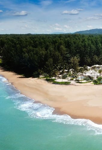 Thailand, Khao Lak, Devasom Khao Lak, strand og resort