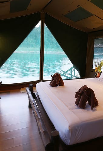 Thailand, Khao Sok, Elephant Hills, Luxury Floating Tent