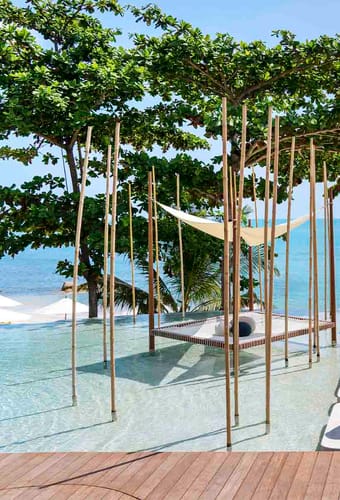 Thailand, Koh Samui, Six Senses Samui, Pool Område