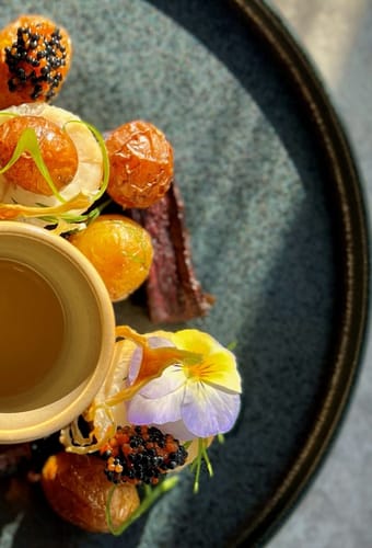 finland inari juutua wildernes food summerplate scaled hotel