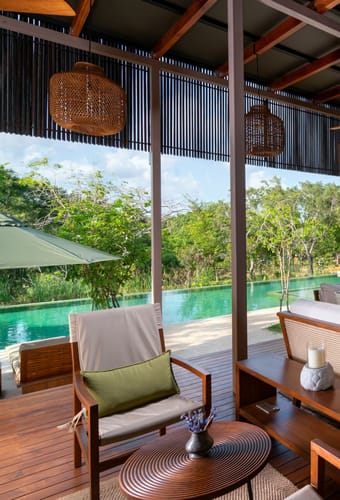 sri lanka taru villas villu wilpattu pool lounge scaled