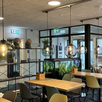 Grønland, Hotel Aurora, receptions- og morgenmadsområde