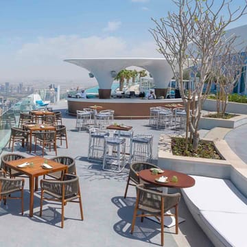 Dubai Address Beach Resort Restaurant ZETA Seventy Seven