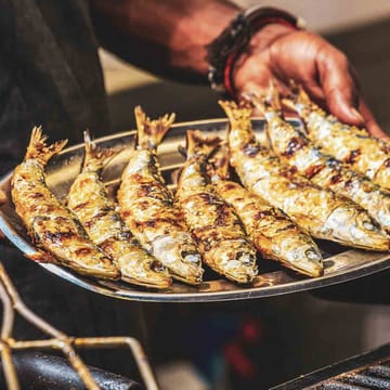 Sardiner på sølvfad i Portugal