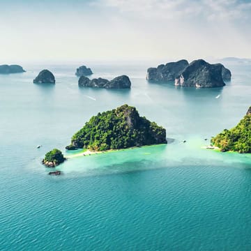 Thailand phuket koh yao noi tropiske oeer filter